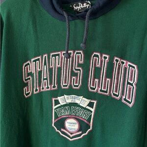 Vintage Status Club Green Hoodie